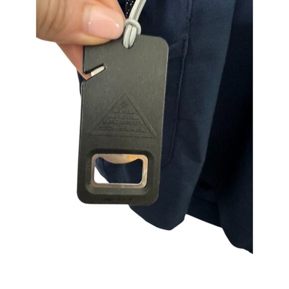 Columbia Men's PFG Terminal Tackle II 10" Shorts Navy Blue Size 40 Bottle Opener - Picture 4 of 5